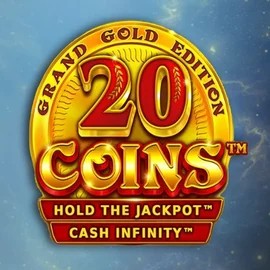 Slots logo of 20 Coins Grand Gold Edition from Wazdan at Fugu Casino
