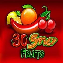 30 Spicy Fruits casino game by Amusnet Interactive – featured logo at Fugu Casino
