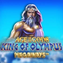 Age Of The Gods: King of Olympus Megaways by Origins, showcased at ffugucasino.com – game logo