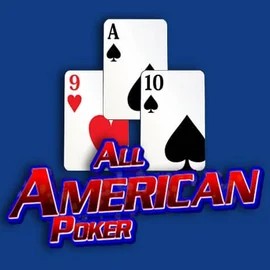 Table Games logo of All American Poker from RTG (Reel Time Gaming) at Fugu Casino