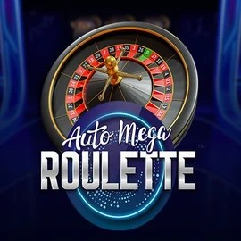 Auto Mega Roulette slot icon by Pragmatic Play, available at Fugu Casino