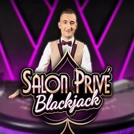 Blackjack Salon Privé slot visual from Ezugi available on ffugucasino.com
