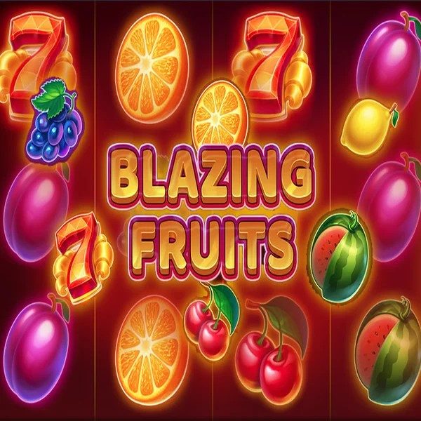 Blazing Fruits logo – Slots by Inbet Games at Fugu Casino