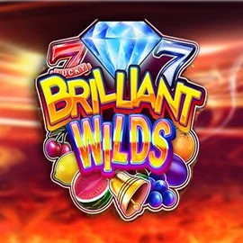 Brilliant Wilds logo – Slots by iSoftBet at Fugu Casino