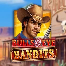 Bulls Eye Bandits slot visual from Origins available on ffugucasino.com