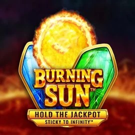 Burning Sun logo – Slots by Wazdan at Fugu Casino