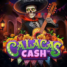 Calacas Cash slot logo by Greentube at Fugu Casino