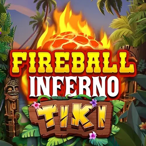 Fireball Inferno Tiki slot visual from NetEnt available on ffugucasino.com