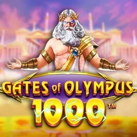 Gates of Olympus 1000 casino game by Pragmatic Play – featured logo at Fugu Casino