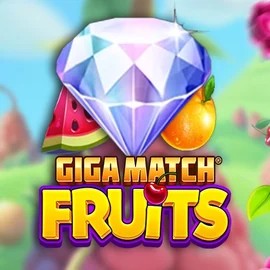 Official Slots logo: Giga Match Fruits by RubyPlay at Fugu Casino