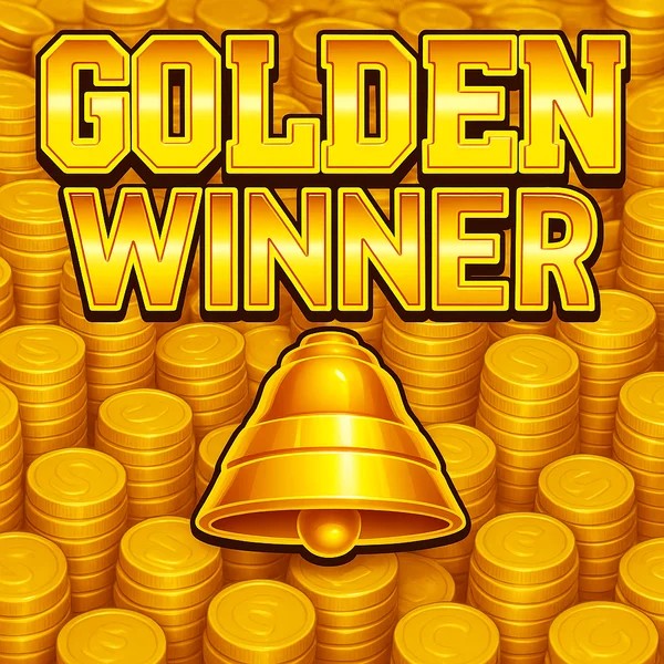 Golden Winner logo by Inspired Gaming at Fugu Casino