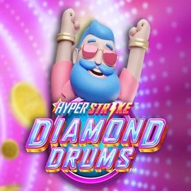 Hyper Strike Diamond Drums casino game by Gameburger Studios – featured logo at Fugu Casino