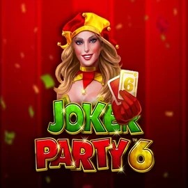 Joker Party 6 slot visual from Greentube available on ffugucasino.com
