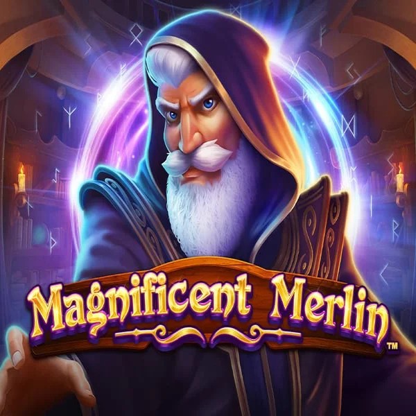 Magnificent Merlin by Greentube, showcased at ffugucasino.com – game logo