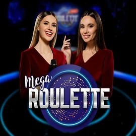 Mega Roulette game by Pragmatic Play – logo hosted on Fugu Casino