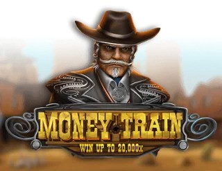 Money Train slot logo by Relax Gaming at Fugu Casino