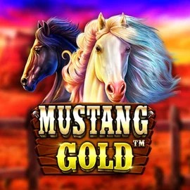 Mustang Gold casino game by Pragmatic Play – featured logo at Fugu Casino