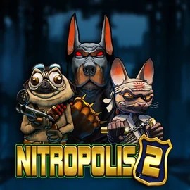 Nitropolis 2 slot visual from ELK Studios available on ffugucasino.com