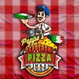 Peppe’s Pepperoni Pizza Plaza logo – Slots by Pragmatic Play at Fugu Casino