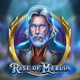 Rise of Merlin online game logo by Play'n GO on ffugucasino.com