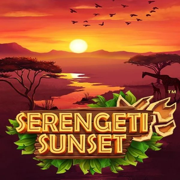 Slots logo of Serengeti Sunset from Skywind Group at Fugu Casino