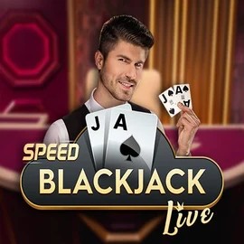 Speed Blackjack logo – Live Casino by Pragmatic Play at Fugu Casino