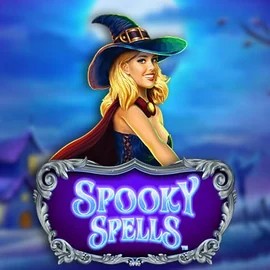 Official Slots logo: Spooky Spells by Novomatic at Fugu Casino