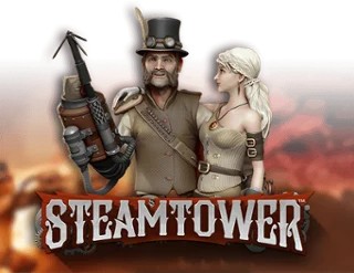 Steam Tower Slot casino game by NetEnt – featured logo at Fugu Casino
