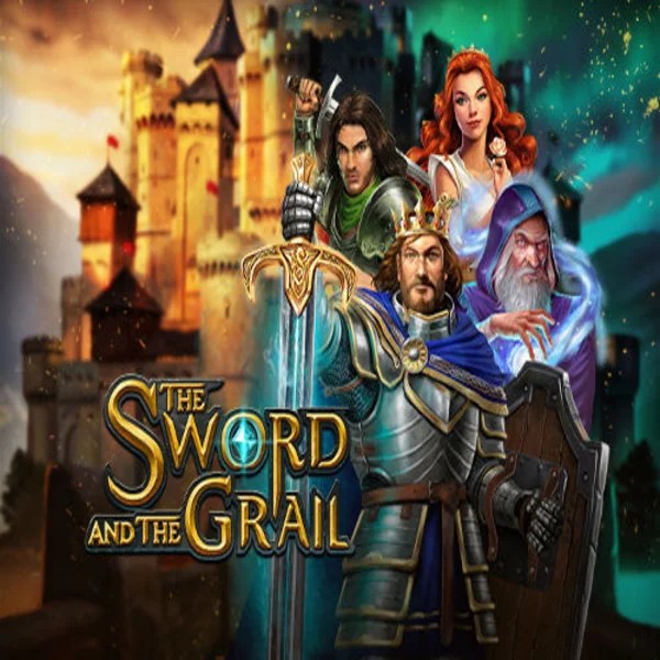 The Sword and the Grail logo by Play'n GO at Fugu Casino