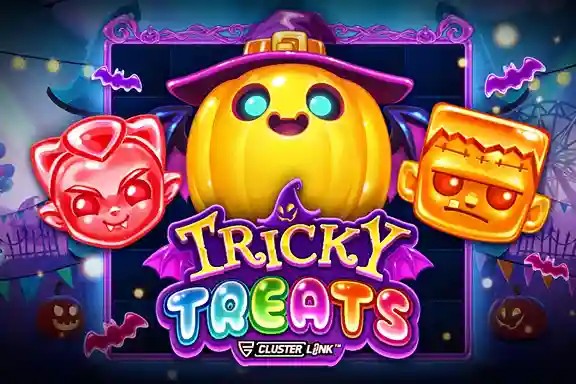 Tricky Treats game by Push Gaming – logo hosted on Fugu Casino