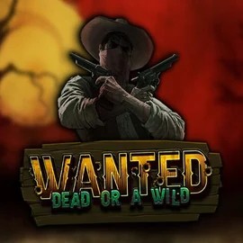 Wanted Dead or a Wild logo by Hacksaw Gaming Fugu Casino