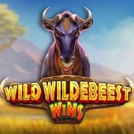 Official Slots logo: Wild Wildebeest Wins by Pragmatic Play at Fugu Casino